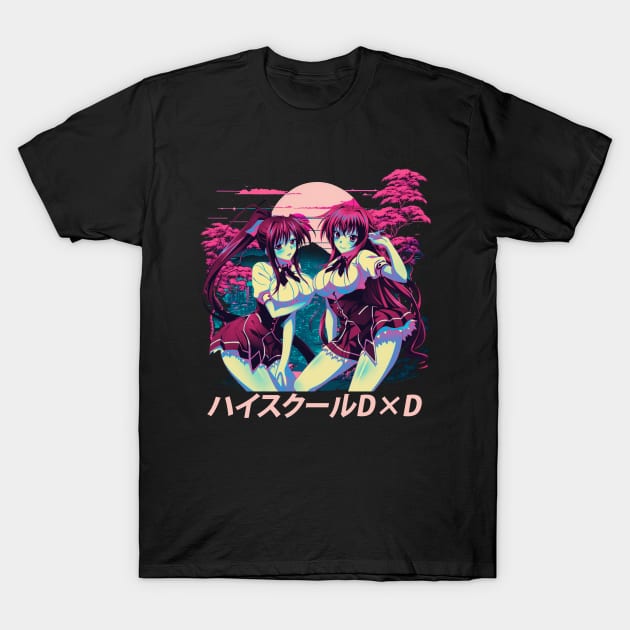 Devilish Delights High School DxD Anime Tribute Tee T-Shirt by Thunder Lighthouse